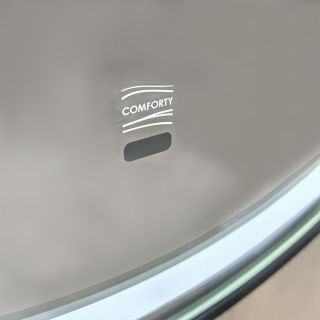 Зеркало Comforty в черной алюминиевой раме Comforty Лея-60 LED-подсветка, бесконтактный сенсор