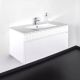 Тумба с раковиной Comforty Мадрид  00-00017864 100 см Белый матовый
