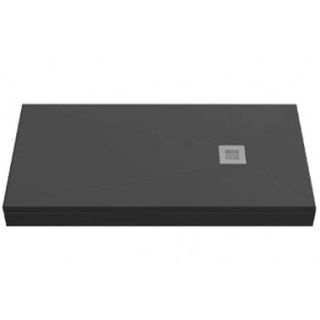 Поддон литьевой Good Door Essentia ЧЕРНЫЙ 160x90 см