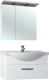 Тумба под раковину Bellezza Анкона 80см белый 00000006129