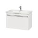 Тумба под раковину Акватон Капри 80см белый 1A230201KP010
