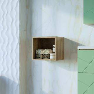 Ниша для тумбы Бриклаер Кристалл 4627125417047 35 см дуб гранж песочный