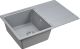 Мойка кухонная Paulmark Flugen PM217850-GRM серый металлик