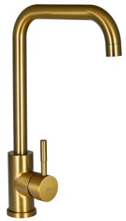 Смеситель для кухни Raiber Graceful RPG-013 золото матовое