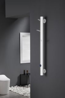 Полотенцесушитель электрический Boheme Oak 724-MW 20x150 см белый матовый