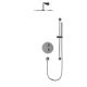 Душевой комплект термостатический WHITECROSS Y YSET09NIB брашированный никель