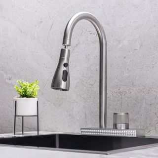 Смеситель для кухни РМС SUS130-017F-2 нержавеющая сталь