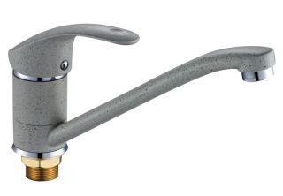 Смеситель для кухни Haiba HB4921-8 серый