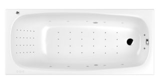 Гидромассажная ванна Whitecross Layla 0102.170075.100.NANO.CR 170x75см Nano хром