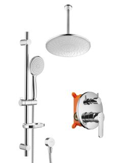 Душевой комплект Swedbe Platta 5537 хром