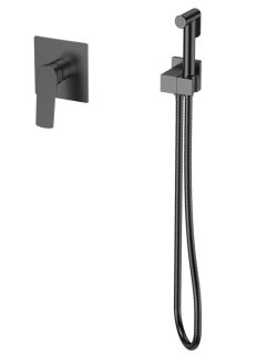 Гигиенический душ со смесителем Splenka S30.53.09 графит