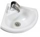 Мебельная раковина Santeri Радиан 1.3130.9.S00.10B.0 угловая 33см белый