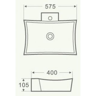 Раковина подвесная WW SK  Арт. ELBACH 1012 10000003855