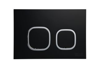 Клавиша смыва WeltWasser WW Amberg RD-BL 10000005535 Черная матовая