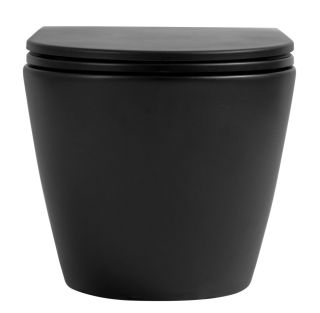 Подвесной унитаз Avimano Emotion 1000022 безободковый чёрный матовый