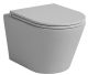 Подвесной унитаз Avimano Intuition 1000073 безободковый серый матовый