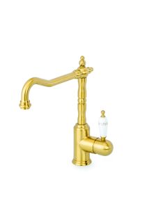 Смеситель для раковины Boheme MEDICI Ripresa ручка Provanse_Комплект бронза