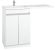 Напольная тумба под раковину для стиральной машины Onika Милтон Нова 105802 58см белый