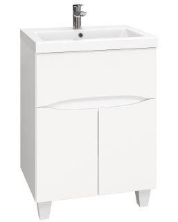 Напольная тумба под раковину Onika Стрим 106144 60см белый