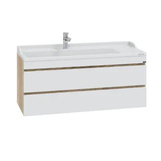 Подвесная тумба под раковину Санта Марс 700425 120 см янтарный