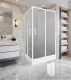 Душевой уголок Parly ZQ121F 120x80см с поддоном