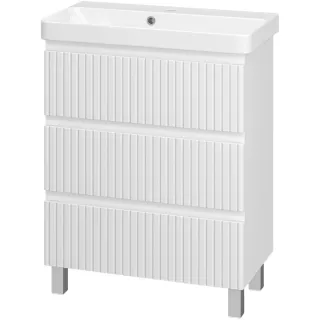 Напольная тумба под раковину Brevita Victory 66 VIC-07070-0103Я белый