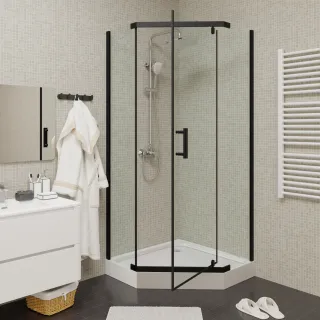 Душевой уголок Parly ZPE911BE 90x90 см