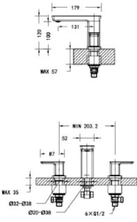 Смеситель Bravat Phillis F256101C-ENG для раковины