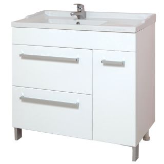 Напольная тумба под раковину Onika Олимп 109015 90см белый