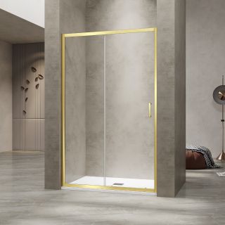 Душевая дверь RGW PA-114Gb 030811418-16 180 см брашированное золото