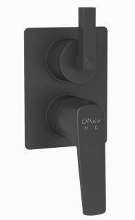 Встраиваемый смеситель для ванны Paini Bari RTYO6911 чёрный