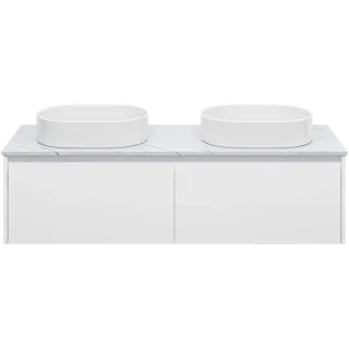 Подвесная тумба под раковину Misty Виста УТ000025083 150 см белый