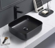 Раковина CeramaLux 2106 черная 39 см