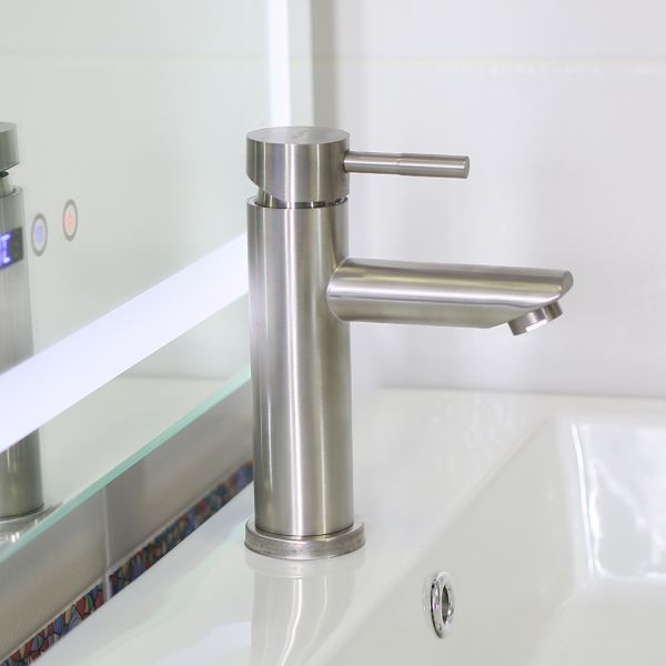 Смеситель для раковины Melana Tondo MELANA-610101 сатин