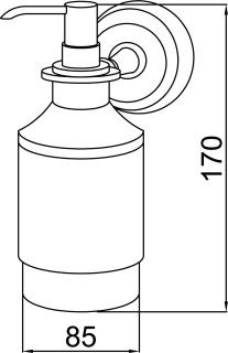 Дозатор Boheme Imperiale золото 10418