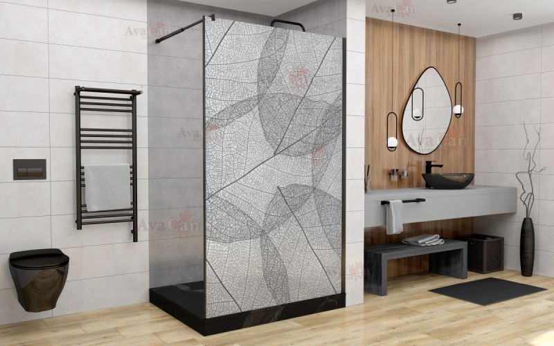 Душевая перегородка AvaCan MB100 MT чёрный