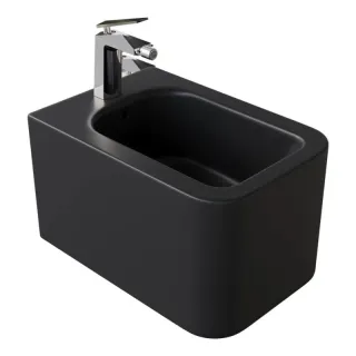 Биде подвесное Boheme Mane 970-BDT-B чёрный матовый