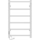 Полотенцесушитель электрический Laris Прайм ЧК П6 400x600 R 75201060 Белый муар