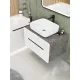 Тумба под раковину ArtMax Genova AM-Genova-800-2C-SO-BC 80 см бетон бромо