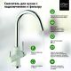 Смеситель для кухни Paini Cox 7890643CR3V11L2KM с подводом для фильтра ultrawhite