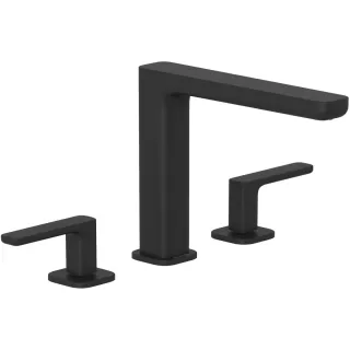 Смеситель для раковины Kludi Renon 423933975 чёрный матовый