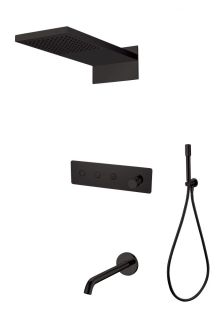 Душевая система Boheme Fusion 130-2-B чёрный