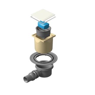 Душевой трап Pestan Confluo Standard Dry 1 White Glass