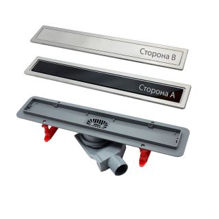 Душевой лоток Pestan Confluo Premium Black Glass Line 300