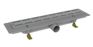 Душевой лоток Paini Line CH550LN с рамкой 55см хром глянец