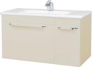 Тумба под раковину Bellezza Альдо 80см бежевая 00000007289