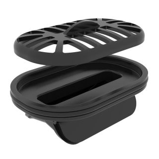 Душевой лоток Pestan Confluo Frameless Line 950 Black Glass