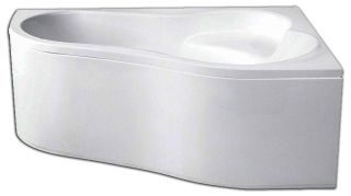 Santek Ибица XL 160х100 R асимметричная белая 1WH112037