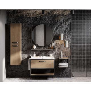 Тумба под раковину Акватон Лофт Фабрик 65см дуб кантри 1A242301LTDY0