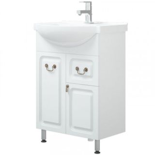 Тумба под раковину Corozo Элегия 60см белый SD-00000010